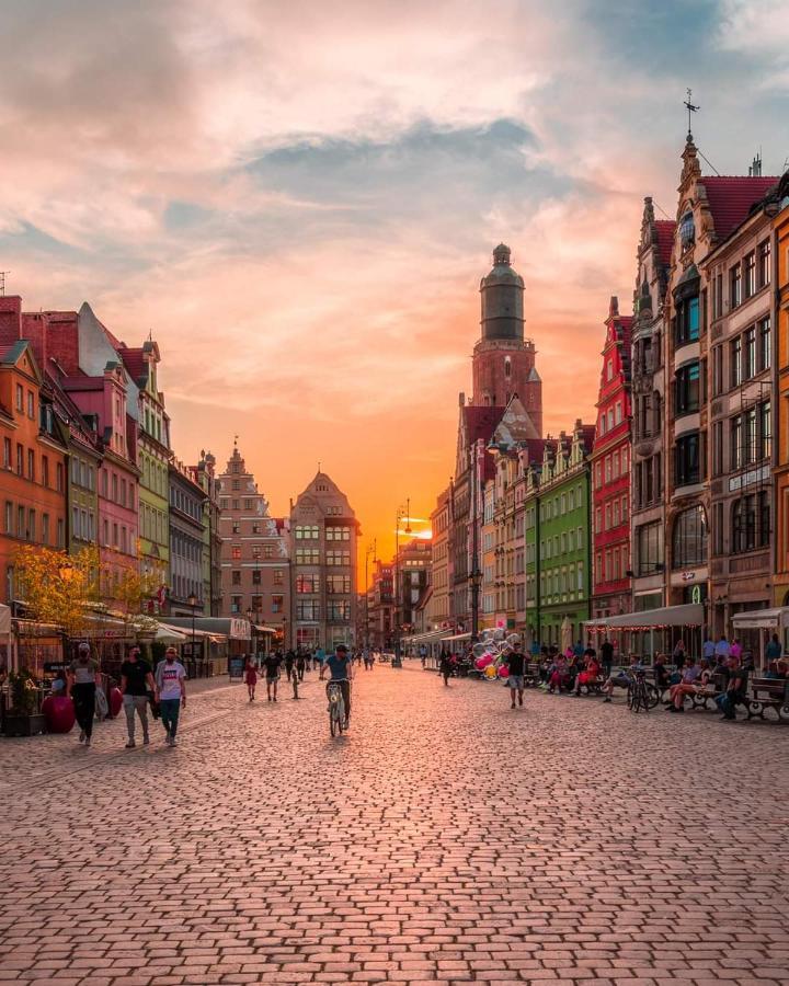 Apartment 24H With Free Garage And Ac Jagielly 5 Wroclaw Ngoại thất bức ảnh